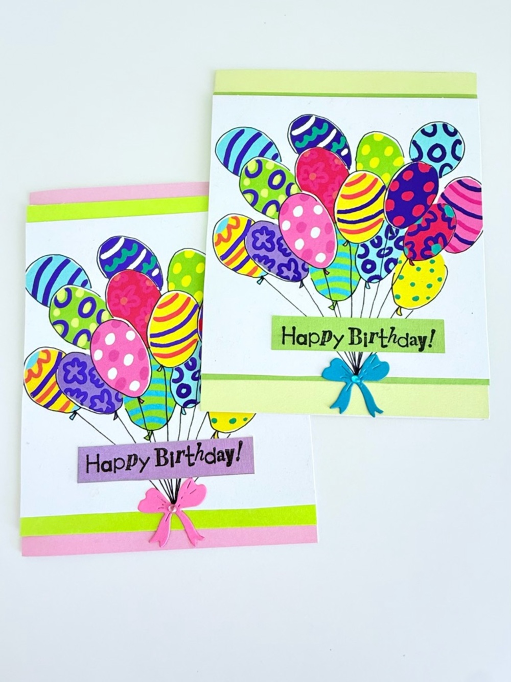 Vibrant Multicolor Balloon Birthday Card by - Picture 3 of 5